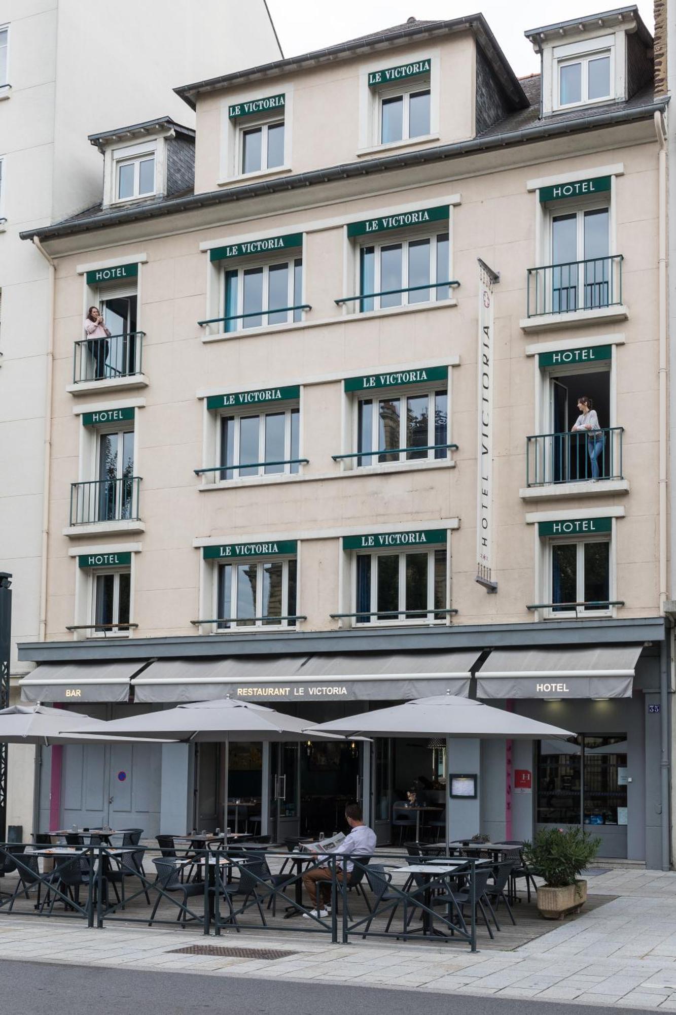 Hotel-Restaurant Le Victoria Rennes Zewnętrze zdjęcie